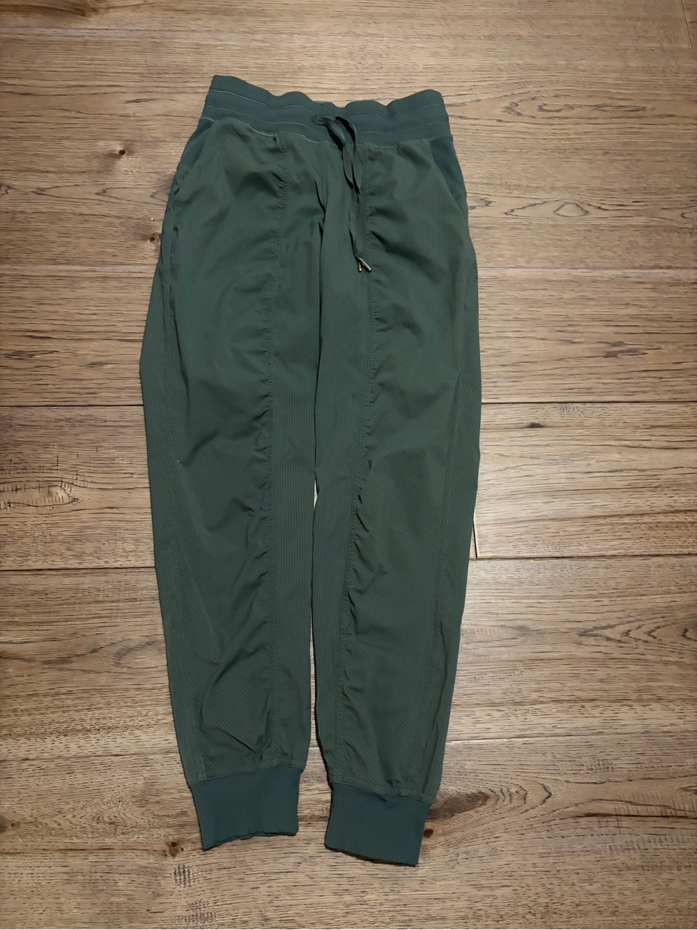 lululemon athletica Moss Green Dance Studio Tapered Leg Pants